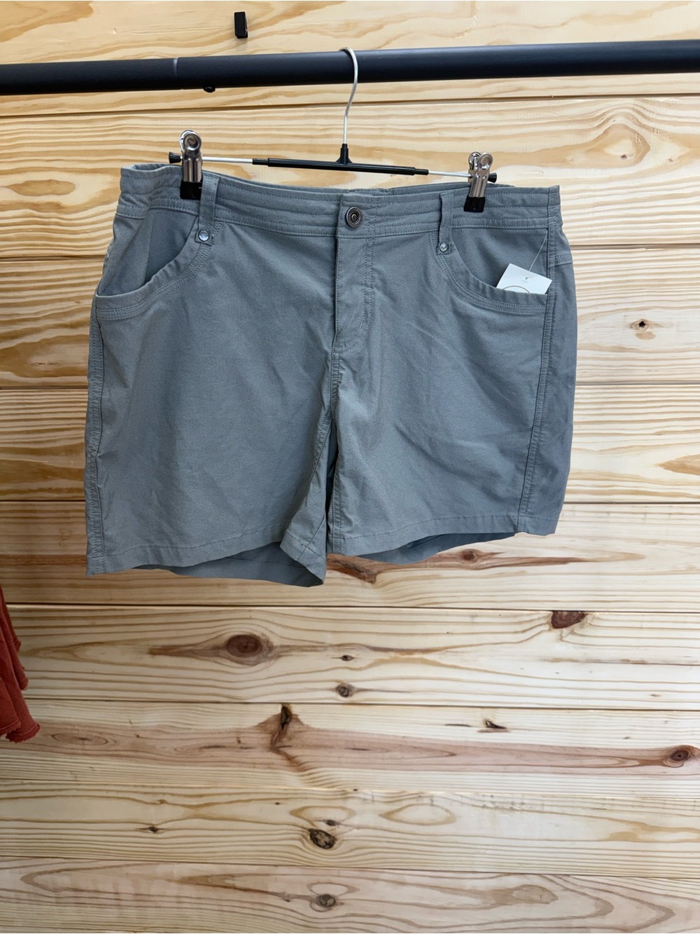 Kuhl Women's Light Gray Outdoor Stretch Shorts